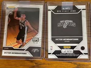 2023 Panini Instant Victor Wembanyama FIRST LOOK Spurs #RPS-1 ROOKIE RC/16791 - Bild 1 von 1