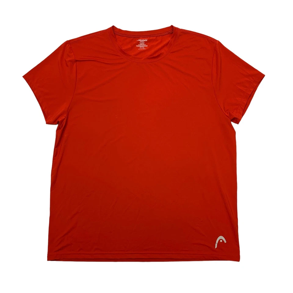 Camiseta interior HEAD capa base para hombre XL extra grande roja tomate elástica Foto 1 de 4