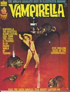 VAMPIRELLA #48 WONDER WORLD Zesar Art - HIGH GRADE 1976 OW Seiten !! GGA - Bild 1 von 3