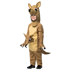 Adorable Baby Kangaroo Child Toddler Halloween Costume Jumpsuit Animal 3T-4T