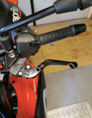 Leviers frein et embrayage FLIP UP  pour APRILIA RS660 / Tuono  660 2021 - Photo 1/4
