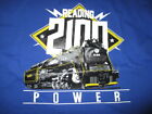 READING 2100 POWER Railroad (2XL) T-Shirt TRAINS