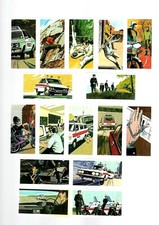 CIGARETTE/TRADE/CARDS. Brooke Bond Tea. POLICE FILE. (1977). (Full Set of 40).