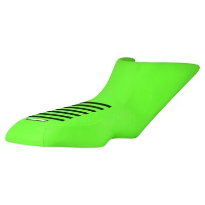 Cubierta de asiento Bombardier DS650 2000-2007 TODO FLO VERDE/COSTILLAS NEGRAS #258 Foto 1 de 4
