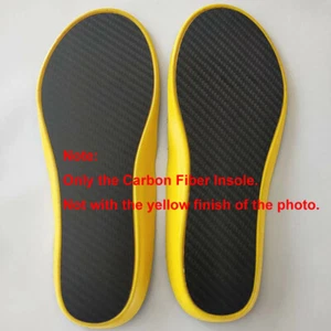 1 Pair Men Carbon Fiber Insole Women Sports Shoe-Pad for Soccer Basketball Boots - Picture 1 of 19