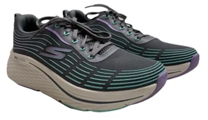 Skechers Max Cushioning Elite 2.0 Sneaker Women Size 9 Gray Copper Infused Shoes - Picture 1 of 17