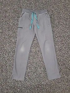 FIGS Yola Skinny Scrub Pants Size Small Gray Graphite W21SW2019 - Picture 1 of 7