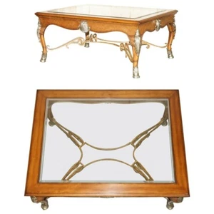 EXQUISITE EXTRA LARGE THOMASVILLE SAFARI COLLECTION OCCASIONAL COFFEE TABLE - Picture 1 of 24