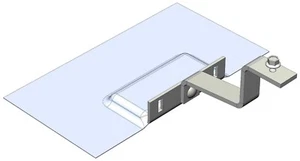 Magerack Top-Mount Tile Hook Bracket & Flashing Solar Panel Module Mount Racking - Picture 1 of 2