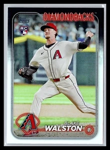 2024 Topps Update US29 Blake Walston Diamondbacks RC Silver Rainbow Foil - Bild 1 von 2