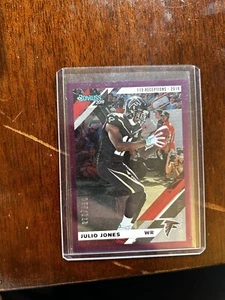 2019 Panini Donruss Julio Jones LILA REFRAKTOR #19 V 113 EMPFÄNGE/113 - Bild 1 von 6