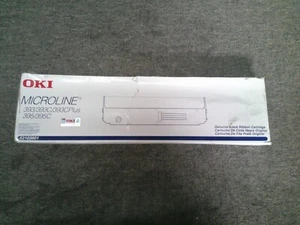 52103601 New Genuine Oki Black Ribbon for the 393 393C 393CPlus 395 395C series - Picture 1 of 1