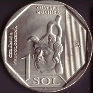 PERÚ 1 Sol 2024 "Cerámica Precolombina" Cultura Mochica UNC - Imagen 1 de 2