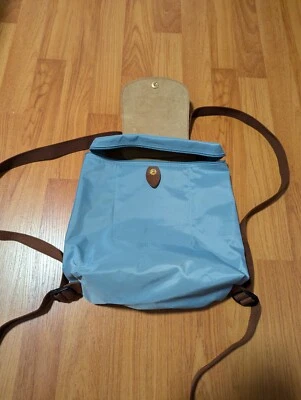 Longchamp Le Pliage Nylon Foldable Backpack 1699 089 Lily Blue - Image 1 of 4