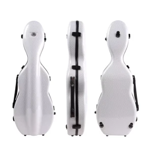 4/4 Größe Geigenkoffer Kohlefaser Hartschale Violinkiste leicht tragbar neu - Bild 1 von 5