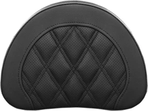 SADDLEMEN - 51344 - Sissy Bar Pad - Lattice Stitched - Black - Picture 1 of 1