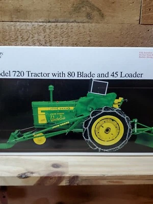 Ertl 1/16 Precision Classics #18, John Deere 720 w 80 Blade & 45 Loader, 15165 - Image 1 of 4