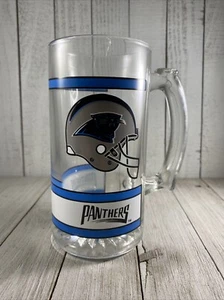 Vintage NFL Carolina Panthers Bier Pint Glas 12 oz NFL 1990er Vintage Football - Bild 1 von 6