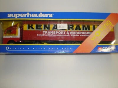 Corgi Superhaulers TY86710 Volvo  Curtainside  1:64.    Ken Abrams Ltd. - Image 1 of 3