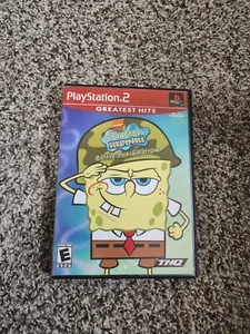 PS2 Greatest Hits SpongeBob SquarePants: Battle For Bikini Bottom (PS2, 2003)CIB - Picture 1 of 3