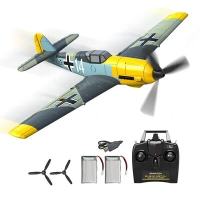 RC Plane Large Remote Control BF109 WWII Model Planes Kit Glider 2.4gHz RTF 4CH - Image 1 of 4