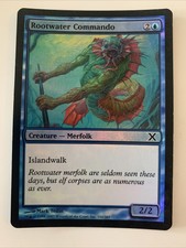 Magic: MTG: 10th Edition: Foil: Rootwater Commando