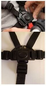 Nuna Mixx Baby Child Stroller 5 Point Buckle Clip Strap Safety Harness Replaceme