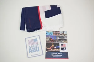 Wincraft Team USA 2'x3' flag and decal + London 2012 Olympics guide - Picture 1 of 6