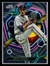 2023 Topps Cosmic Chrome Max Fried #46 Base Card Atlanta Braves