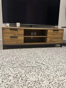 Next Bronx dark oak effect tv unit - Picture 1 of 1