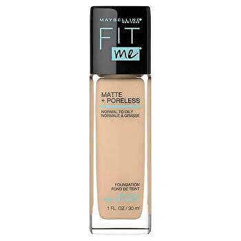 Maybelline Fit Me Matte & Poreless Mattifying Liquid Foundation - Nude Beige 125 - Image 1 of 1