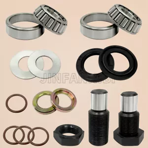 Swingarm Bearing Seal Kit W/Shaft Pivot Bolt for Kawasaki Prairie 700 650 360 - Picture 1 of 12