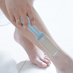 2PCS Stainless Steel Dual Sided Pedicure Foot File Skin Foot Clean Scraper - Picture 1 of 12