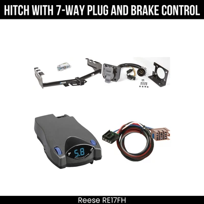 Hitch Tow PKG+ 制动控制 适用于 99-13 Silverado Sierra 1500 HD 2500LD 经典 — 第 1/4 张图片