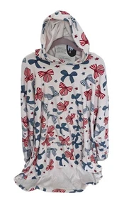 SUDADERA CON CAPUCHA THROWZY MARLO LORENZ COQUETTE LAW PATRIOTIC TALLA 1 para la mayoría de las MUJER OS - Imagen 1 de 5