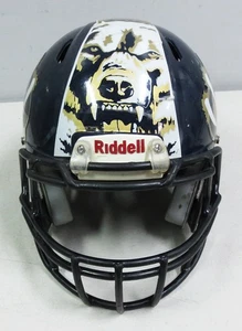 Casco de fútbol americano Riddell Youth grande 2020 azul marino - Imagen 1 de 6