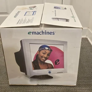 eMachines eView 17f3 Color 17" Retro Gaming Monitor Open Box READ - Picture 1 of 7