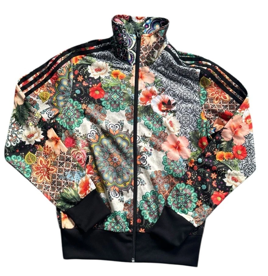 Chaqueta Adidas Farm Rio Track Jardim Agharta Floral Firebird Trefoil Reino Unido 10 Foto 1 de 4