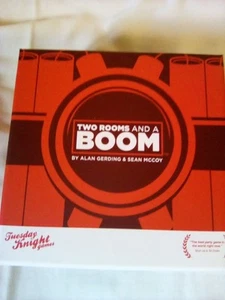 Two Rooms and a Boom Tuesday Knight Games New Sealed Social Deduction Board Game - Picture 1 of 5