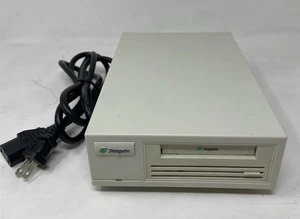 SEAGATE STD68000N DDS-2 4/8GB EXTERNAL DAT TAPE DRIVE 50 PIN SCSI CONNECTION - Picture 1 of 10