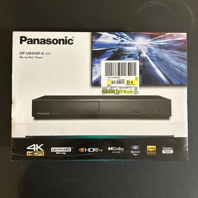 Panasonic DP-UB450P-K 4K Blu Ray Player HDR10+, Dolby Vision Dolby Atmos New NIB - Image 1 of 4