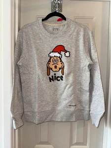 LIFE IS GOOD x THE GRINCH Para Mujer Simply True Fleece Crew GRIS/BONITO Talla PEQUEÑA - Imagen 1 de 2