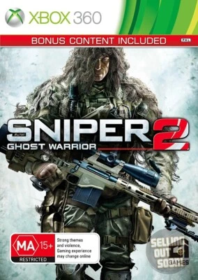 Sniper Ghost Warrior 2 Xbox 360 *RARE AU *NEW *1st Press! *Ltd Ed *BONUS CONTENT - Image 1 of 4
