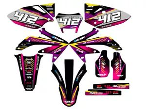 2008-2018 CRF 450 X SURGE Purple Senge Graphics Kit Compatible with Honda - Picture 1 of 10