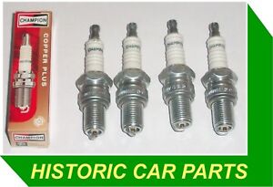 4 SPARK PLUGS for Austin Healey Sprite 1275cc Mk4 1966-71 replace CHAMPION N9YC
