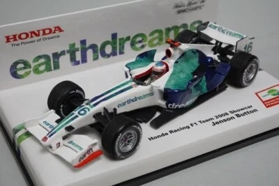 1:43 MINICHAMPS KYOSHO Honda Racing F1 Team Show Car 2008 #16 J. Button - Image 1 of 4