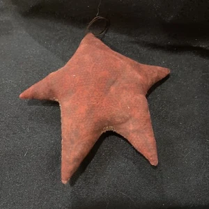 J Schneeman Folk Art - Signed And Dated 2000- Red Star - Picture 1 of 4