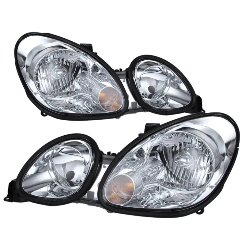 Xtune for Lexus GS300/GS400/GS430 98-05 Halogen Only Crystal Headlights Chrome H - Image 1 of 1