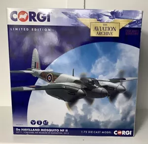 1/72 Corgi "The Aviation Archive" DeHavilland Mosquito NF II AA32819 Museo del Aire - Imagen 1 de 8