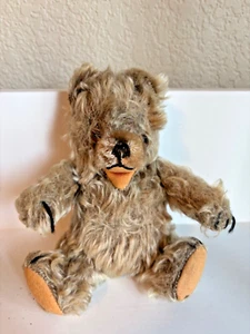 Vintage Steiff Mohair Zotty Bear. 7 Inches. Fully Jointed. - Picture 1 of 6